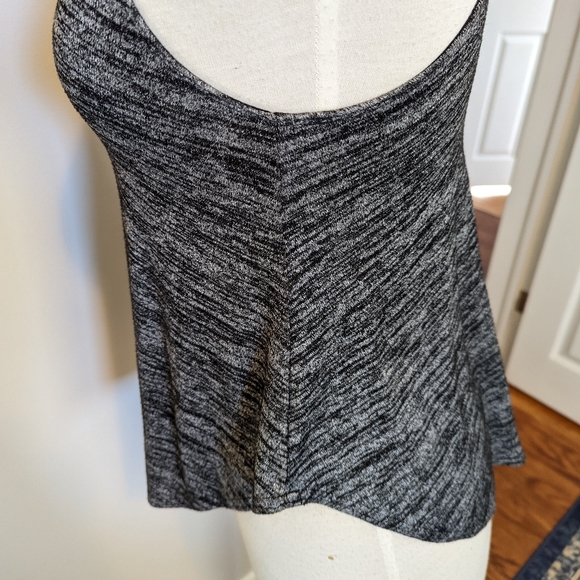 Aritzia Wilfred Free Marbeled Grey High Neck Tank Top - Picture 5 of 6